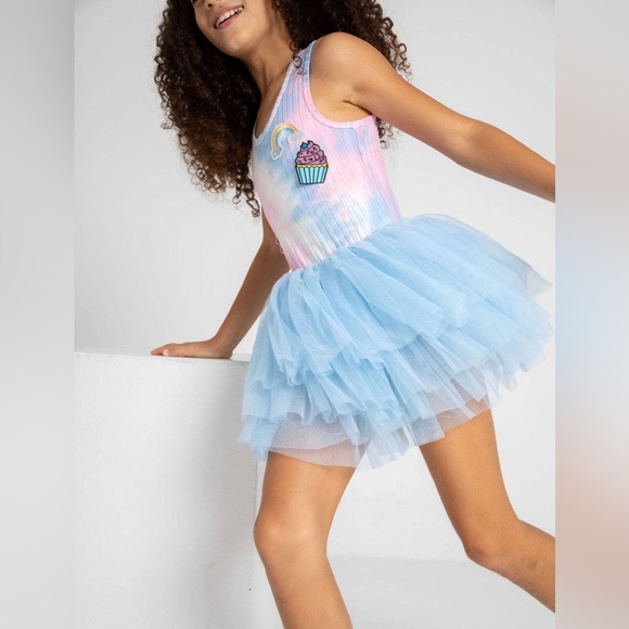 Lola + The Boys Other - Lola and the boys body suit tule dress